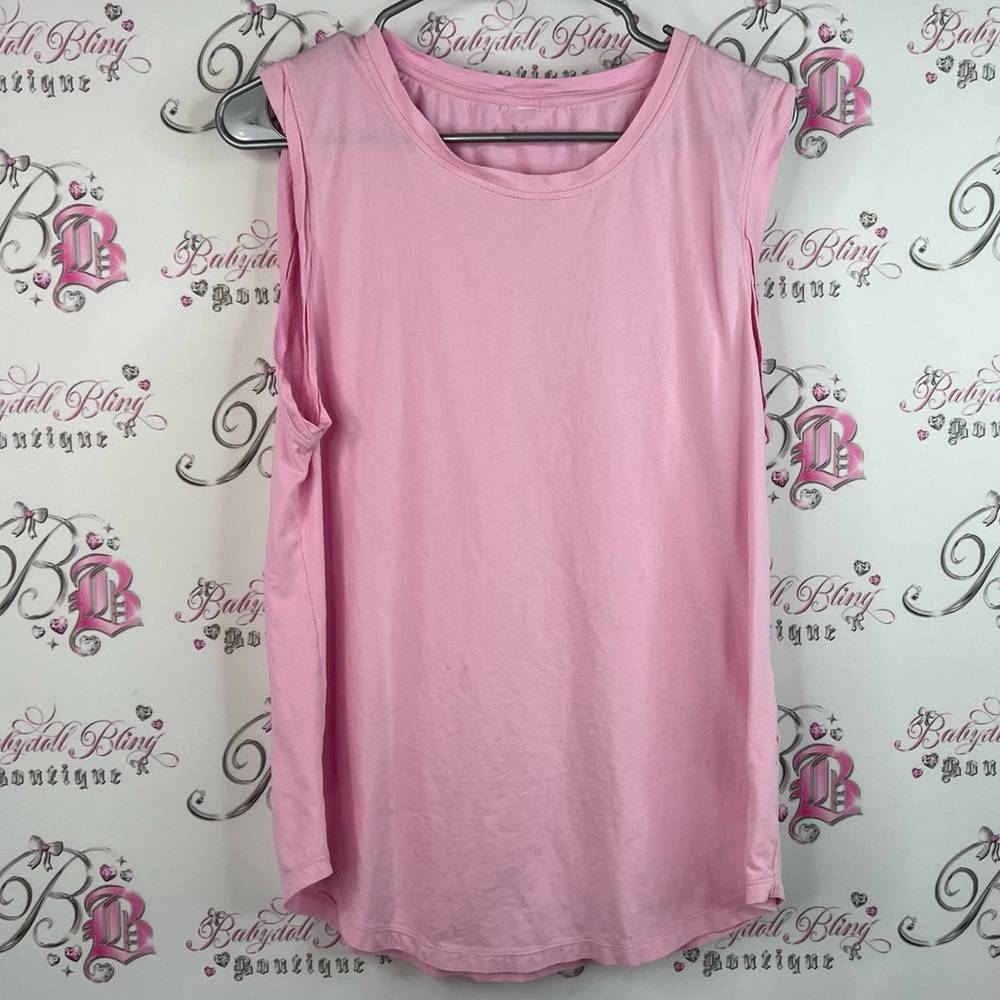 Under armour tank top baby Pink bubblegum Sleeveless Women's Top